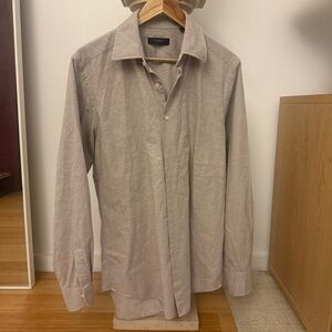 Slowear Glanshirt Beige/Taupe Shirt
